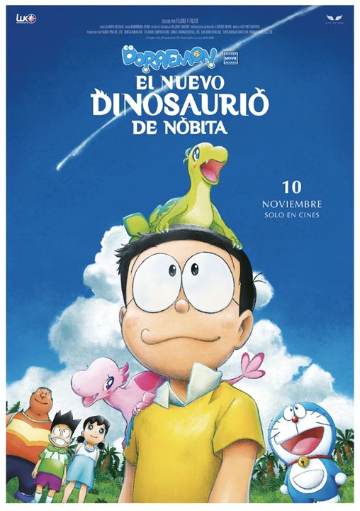 Doraemon: El nuevo dinosaurio de Nobita : Cartel