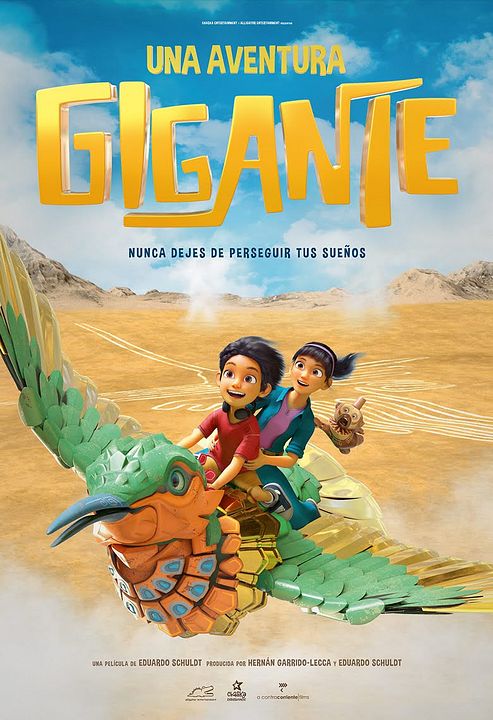 Una aventura gigante : Cartel