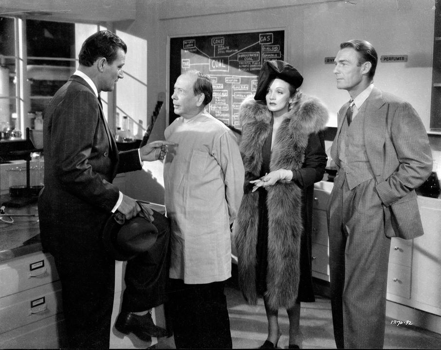 Forja de corazones : Foto Randolph Scott (III), John Wayne, Marlene Dietrich, Frank Craven