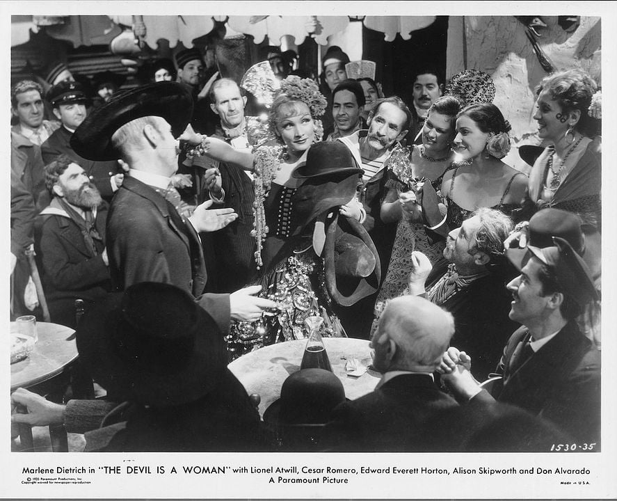El diablo es una mujer : Foto Marlene Dietrich