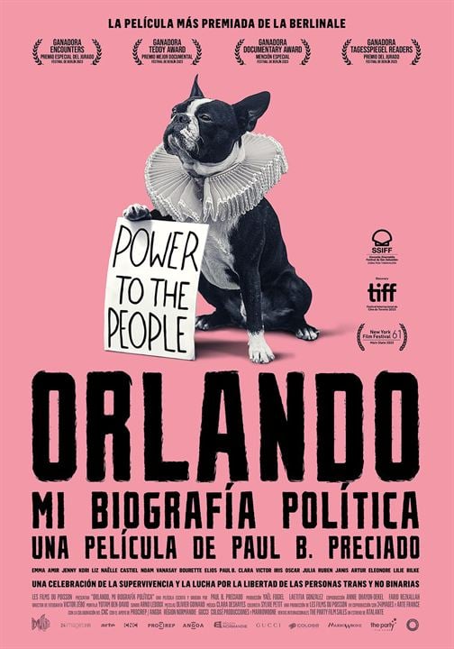 Orlando, mi biografía política : Cartel
