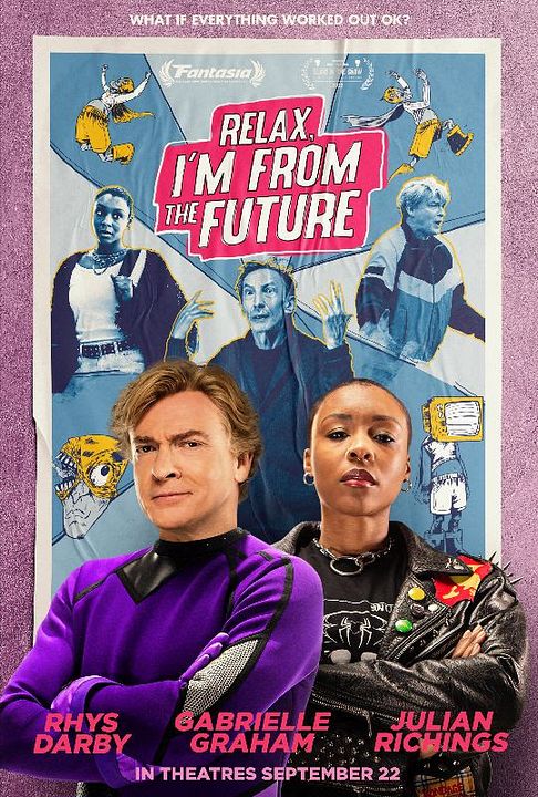 Relax, vengo del futuro : Cartel