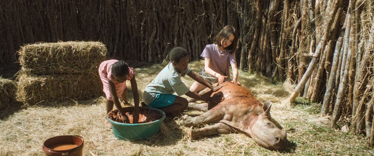 Thabo y el caso del rinoceronte : Foto Ava Skuratowski, Vutlhari Sibisi, Litlhohonolofatso Litlhakayane