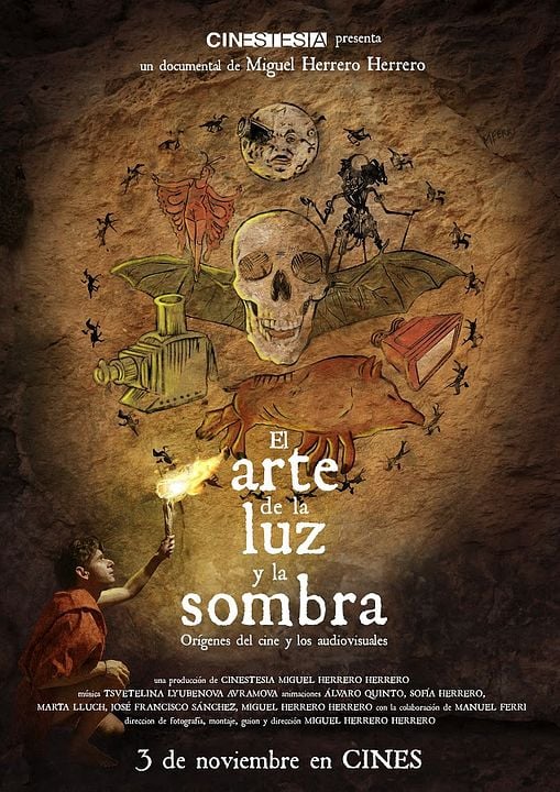 El arte de la luz y la sombra : Cartel