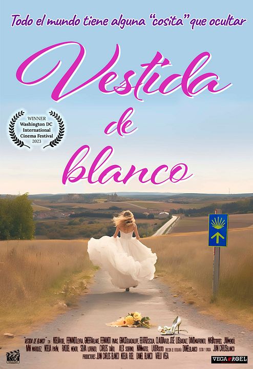 Vestida de blanco : Cartel