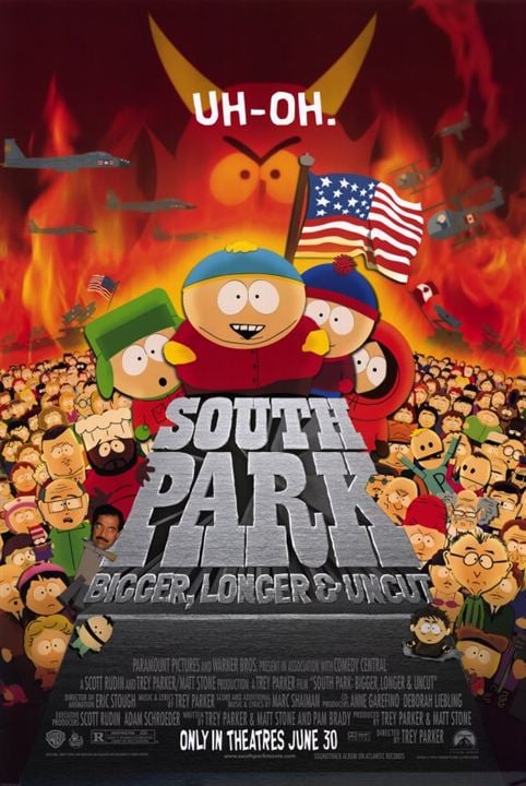South Park - más grande, más largo y sin cortes : Cartel