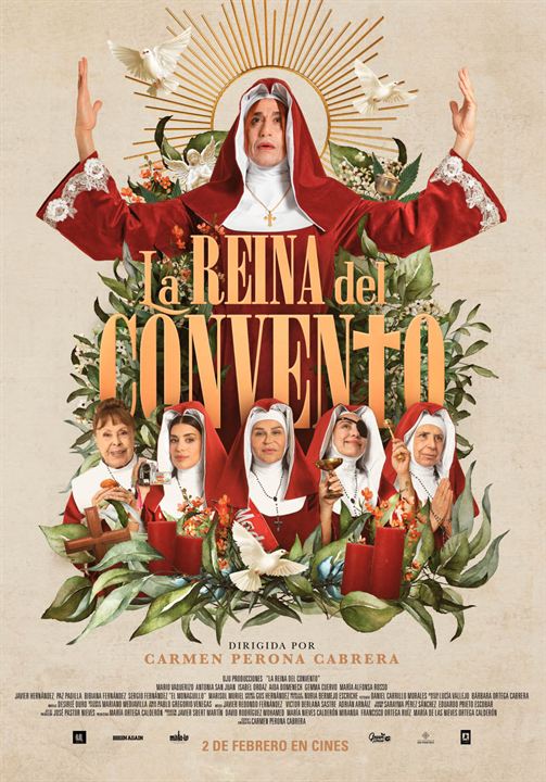 La reina del convento : Cartel