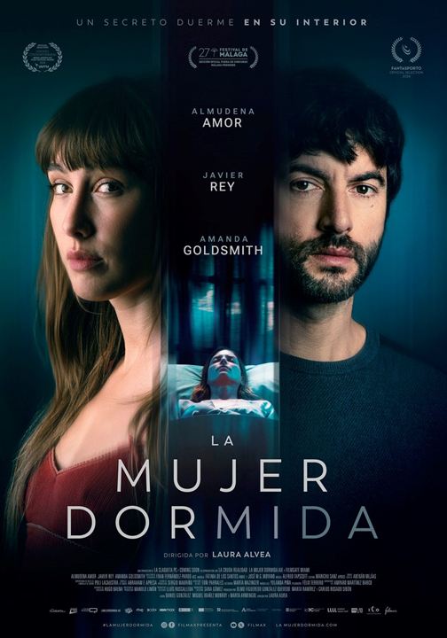 La mujer dormida : Cartel