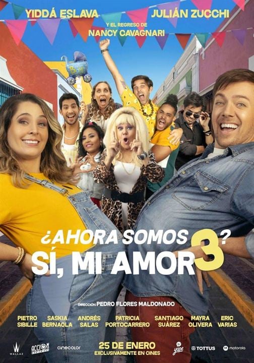 ¿Ahora Somos 3? Sí, mi amor : Cartel