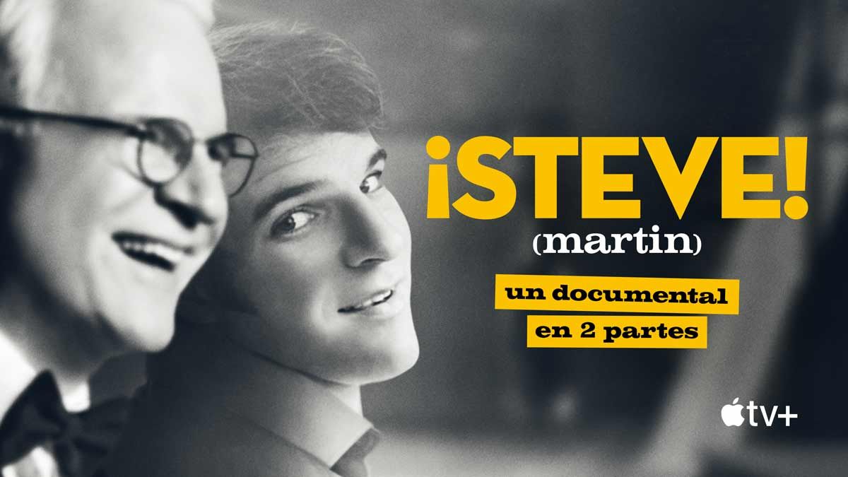 ¡STEVE! (martin): un documental en 2 partes : Cartel