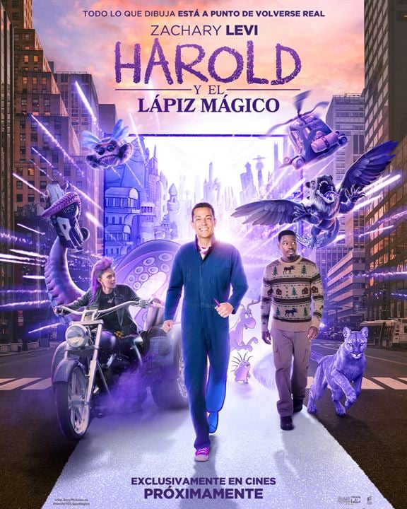 Harold y el lápiz mágico : Cartel