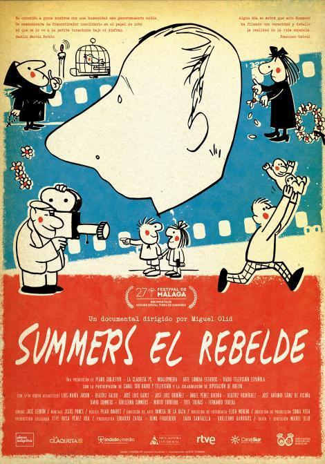 Summers, el rebelde : Cartel