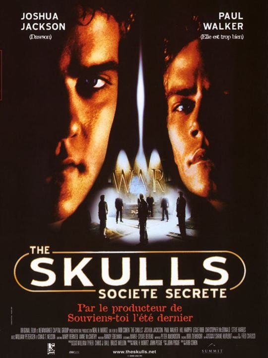 The Skulls: Sociedad secreta : Cartel