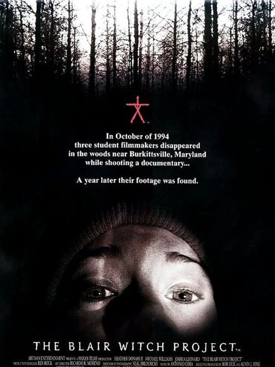 The Blair Witch Project (El proyecto de la bruja de Blair) : Cartel