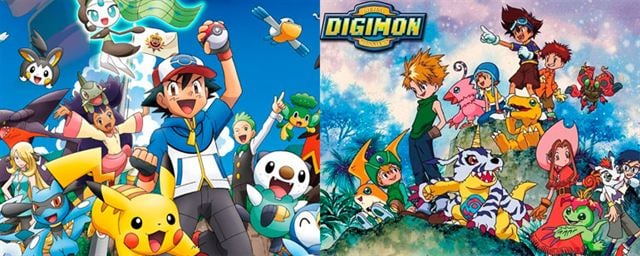 Image result for pokemon vs digimon