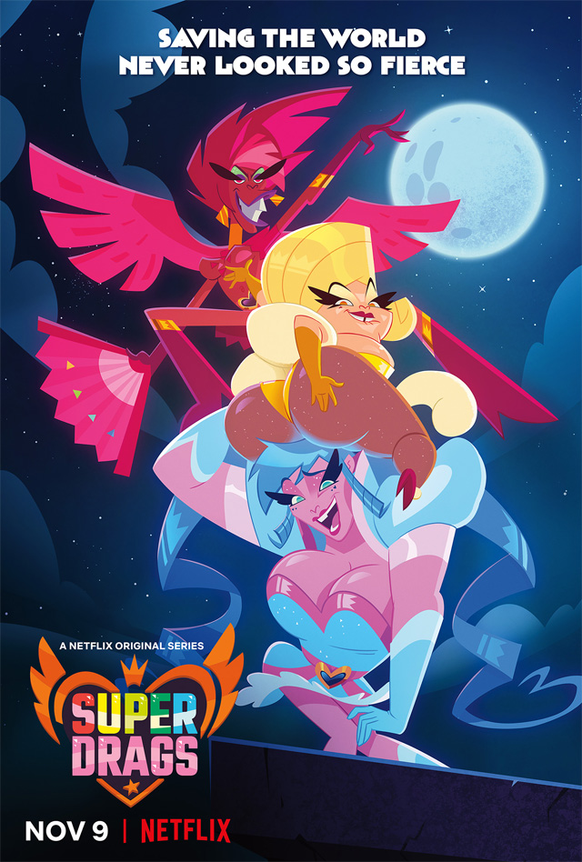 Super Drags Tráiler Y Fecha De Estreno De La Nueva Serie De Animación Para Adultos De Netflix 8570