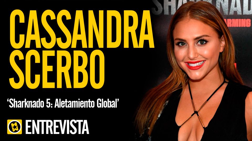 Vídeo De Sharknado 5 Global Swarming Entrevista Cassandra Scerbo